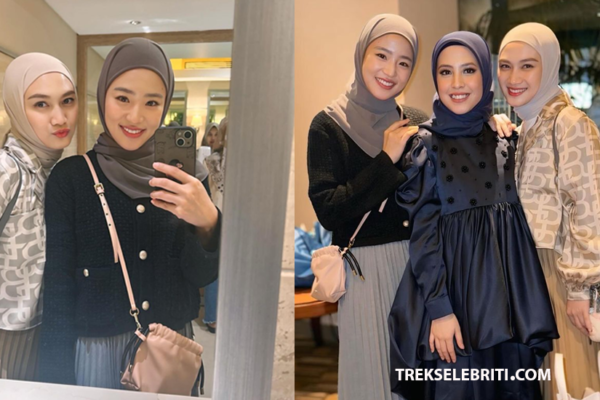 Haruka dan Melody Tampil Berhijab