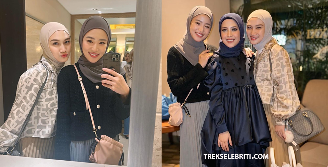 Haruka dan Melody Tampil Berhijab