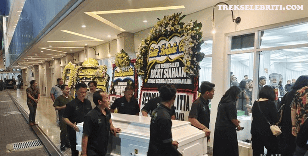 Jenazah Ricky Siahaan Tiba di Jakarta Diselimuti Suasana Haru