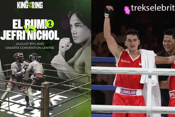 Duel Tinju Artis Antara Jefri Nichol vs El Rumi dan Sportainment Duel Tinju Artis