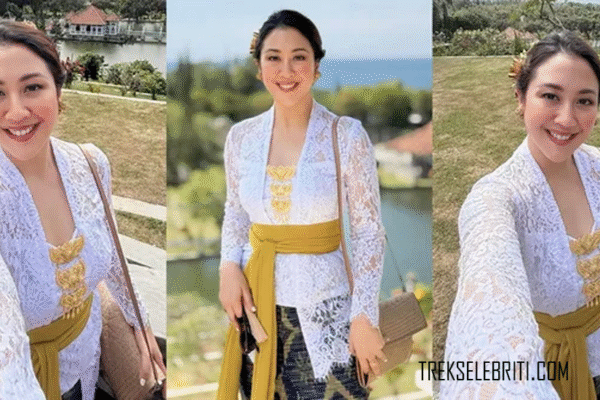 Cantik Sherina Pakai Kebaya di Upacara Atma Wedana Utama Cantik Sherina
