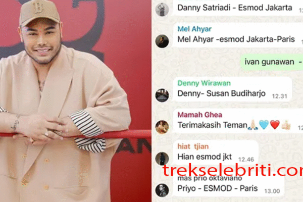 Ivan Gunawan Tetap Bangga Meski Lulusan SMA, Pamer Chat Ivan Gunawan